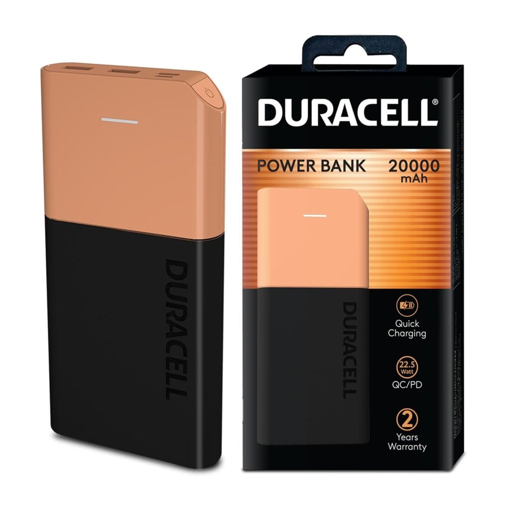 Best Power Banks and Charging Gadgets for Travel (2025 Edition) 5 Duracell