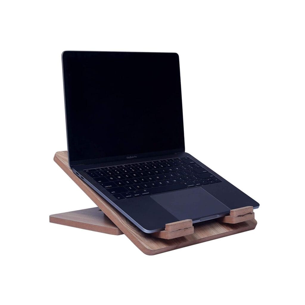 Top 5 Budget Laptop Stands Under ₹500 on Amazon India (2025 Edition) 6 Lichee Portablew Ultra Slim Craft Wooden Laminate Handmade Laptop Stand