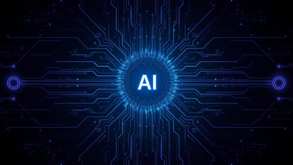 7 Powerful Ways AI Tools Are Revolutionizing Content Creation in 2025 2 Lucid Realism a futuristic artificial intelligence entity with 1