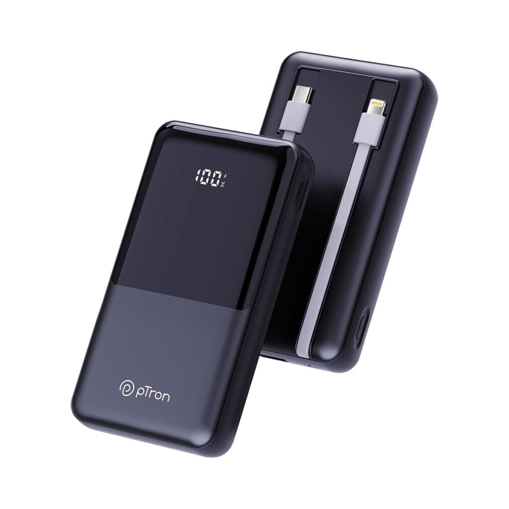 Best Power Banks and Charging Gadgets for Travel (2025 Edition) 3 pTron