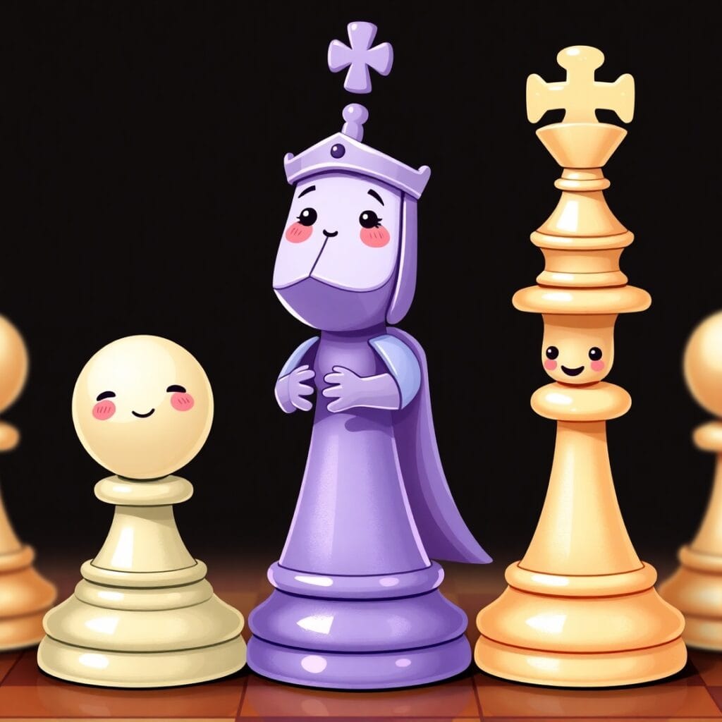 Chess in 2025: Best Defensive Moves and Powerful Strategies to Outsmart Your Opponent 4 Flux Schnell A whimsically adorable array of chess pieces in c 2 1