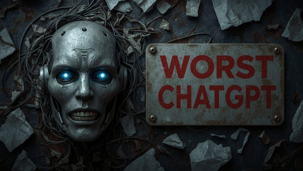 Lucid Realism A robotic head with a defeated expression metall 2