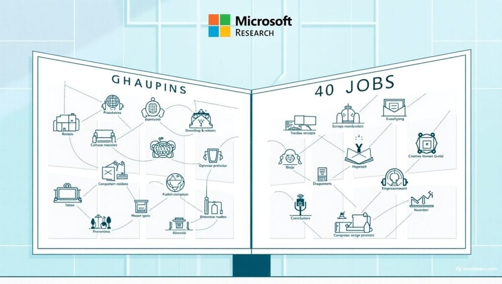 Microsoft Research Reveals 40 Jobs AI May Replace Fastest — And 40 It